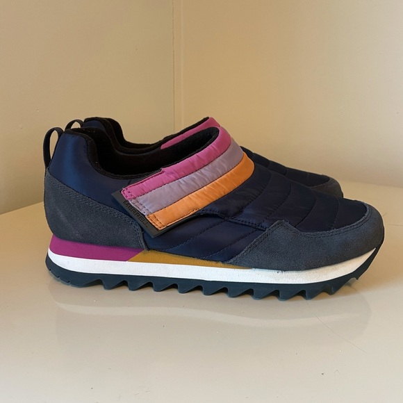 Merrell Women’s Alpine Moc Strap Polar Retro Navy Sneakers Size 11 - Picture 2 of 12